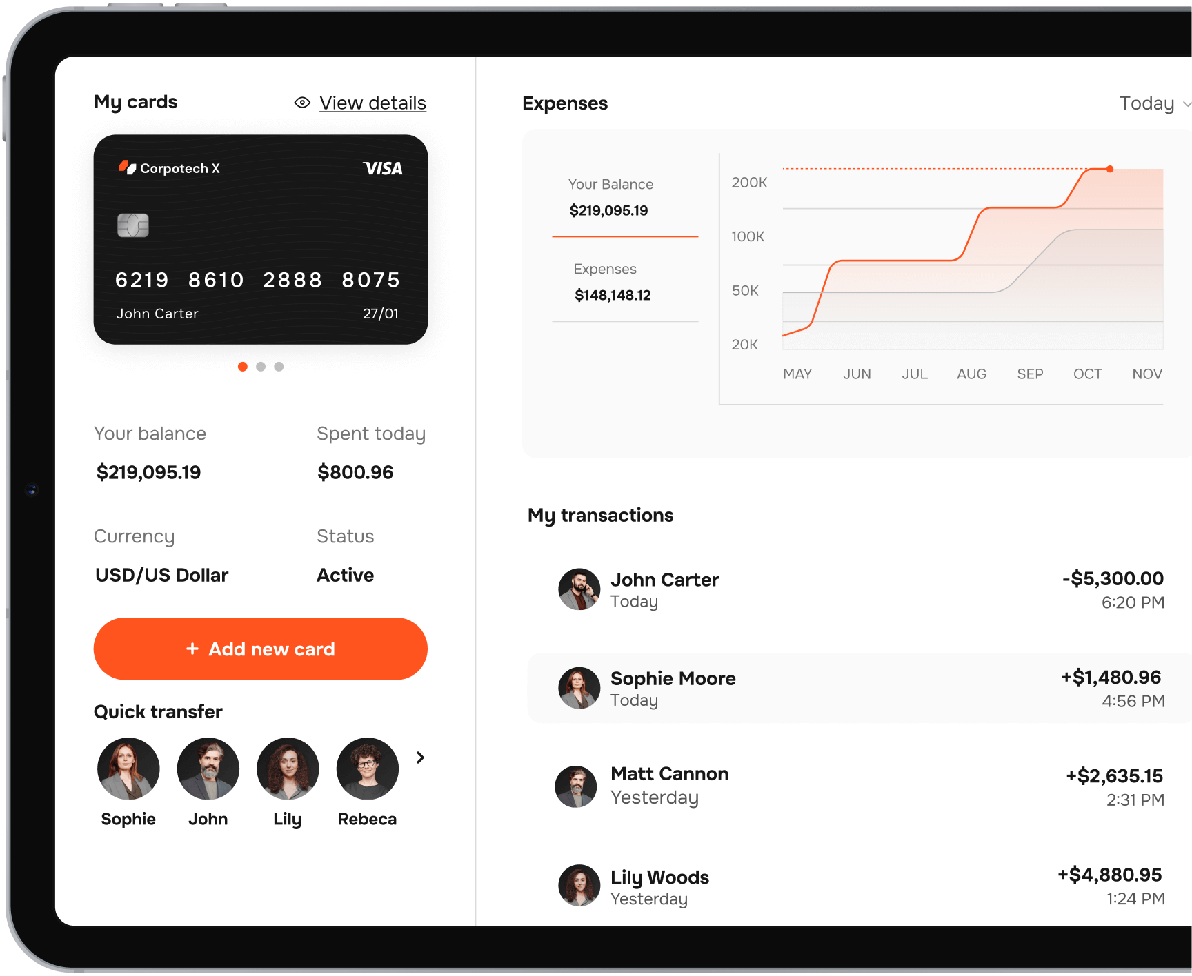 Earning Reports - Corpotech X Webflow Template