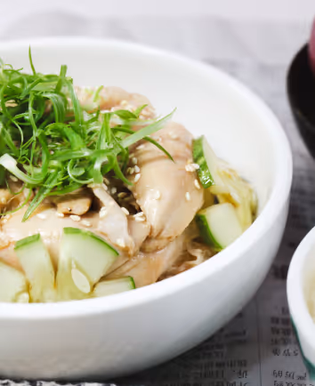 scallion oil chicken