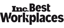 The inc best workplaces logo.