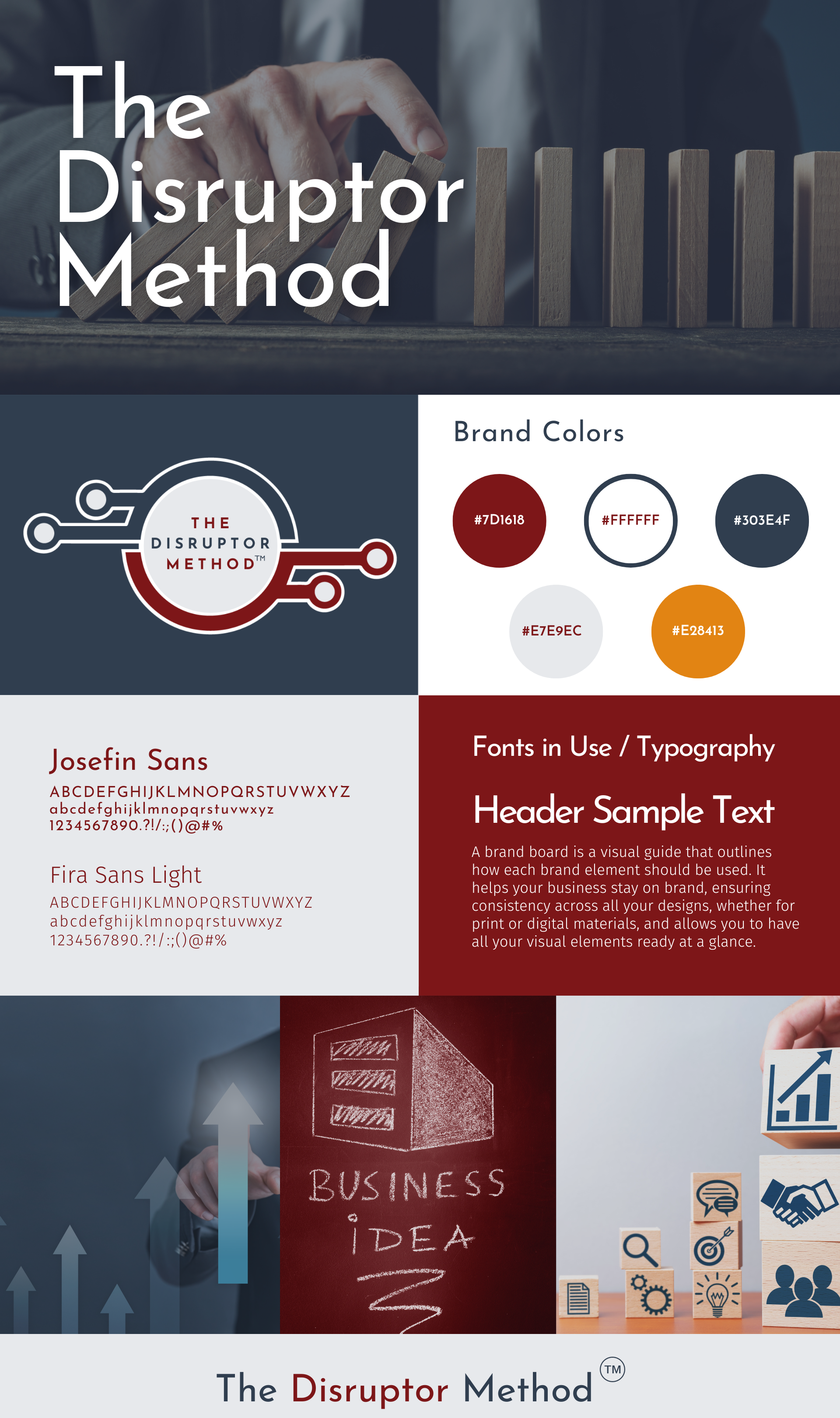 The Disruptor Method Branding
