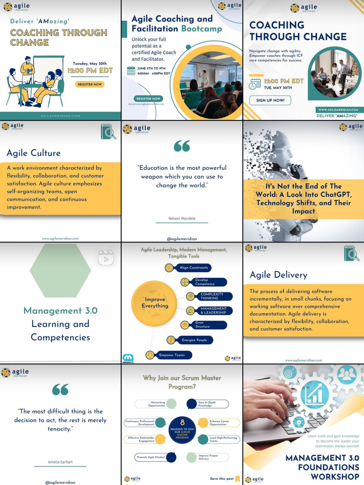Agile Meridian Instagram Feed