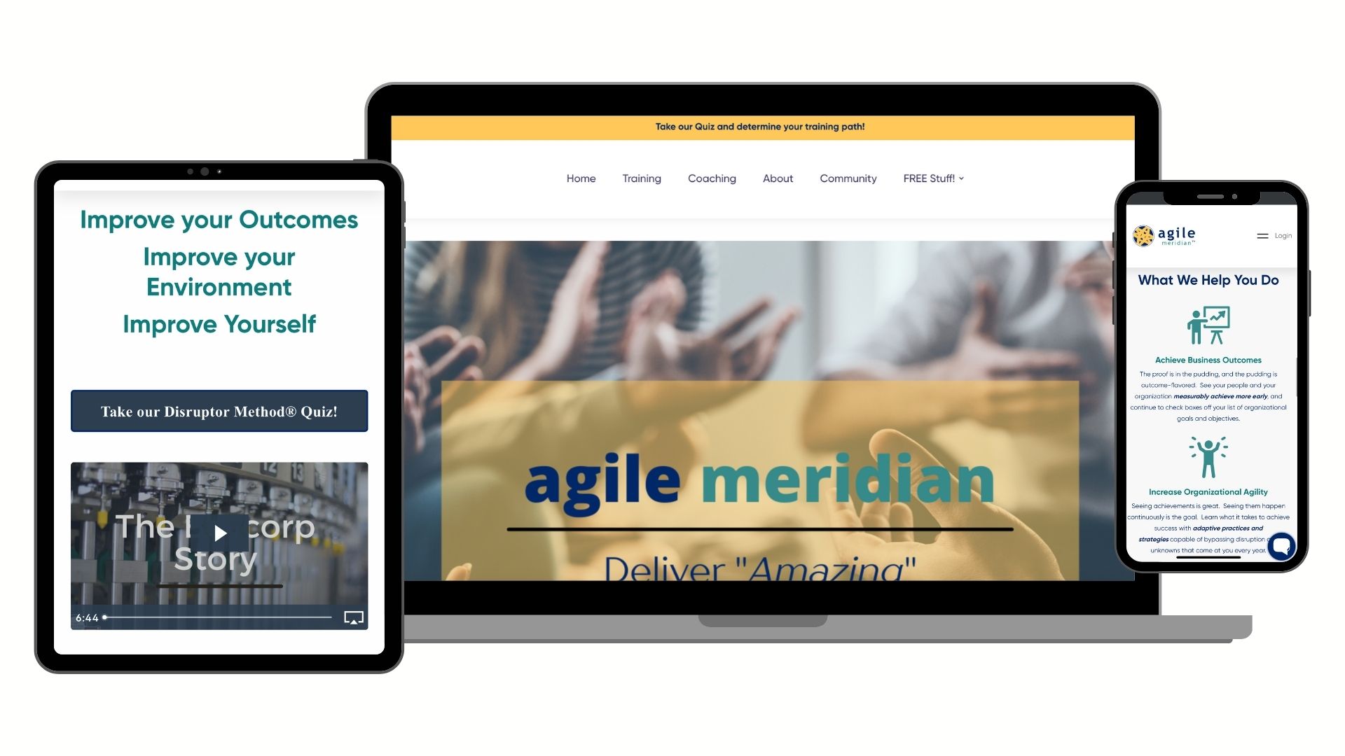 Agile Meridian Website