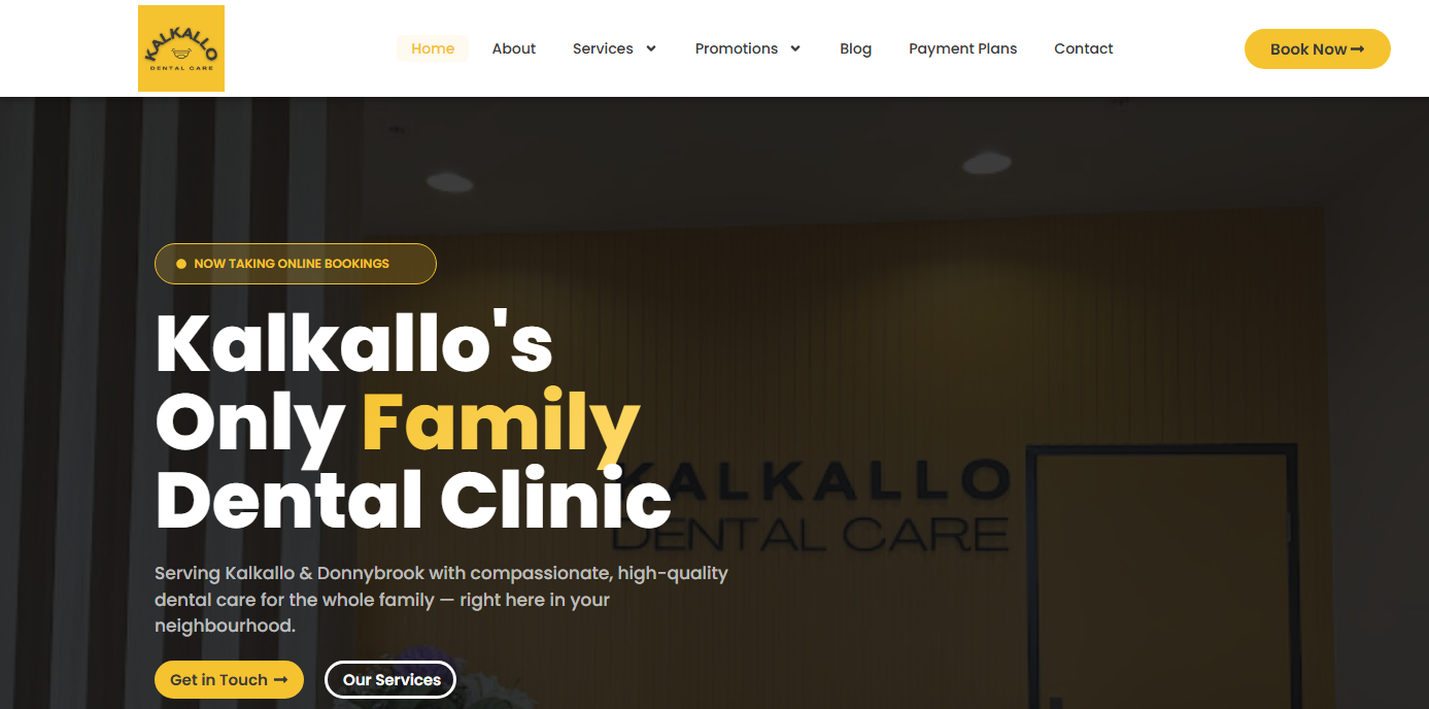 Double Bricks Digital Case Study - Kalkallo Dental Care