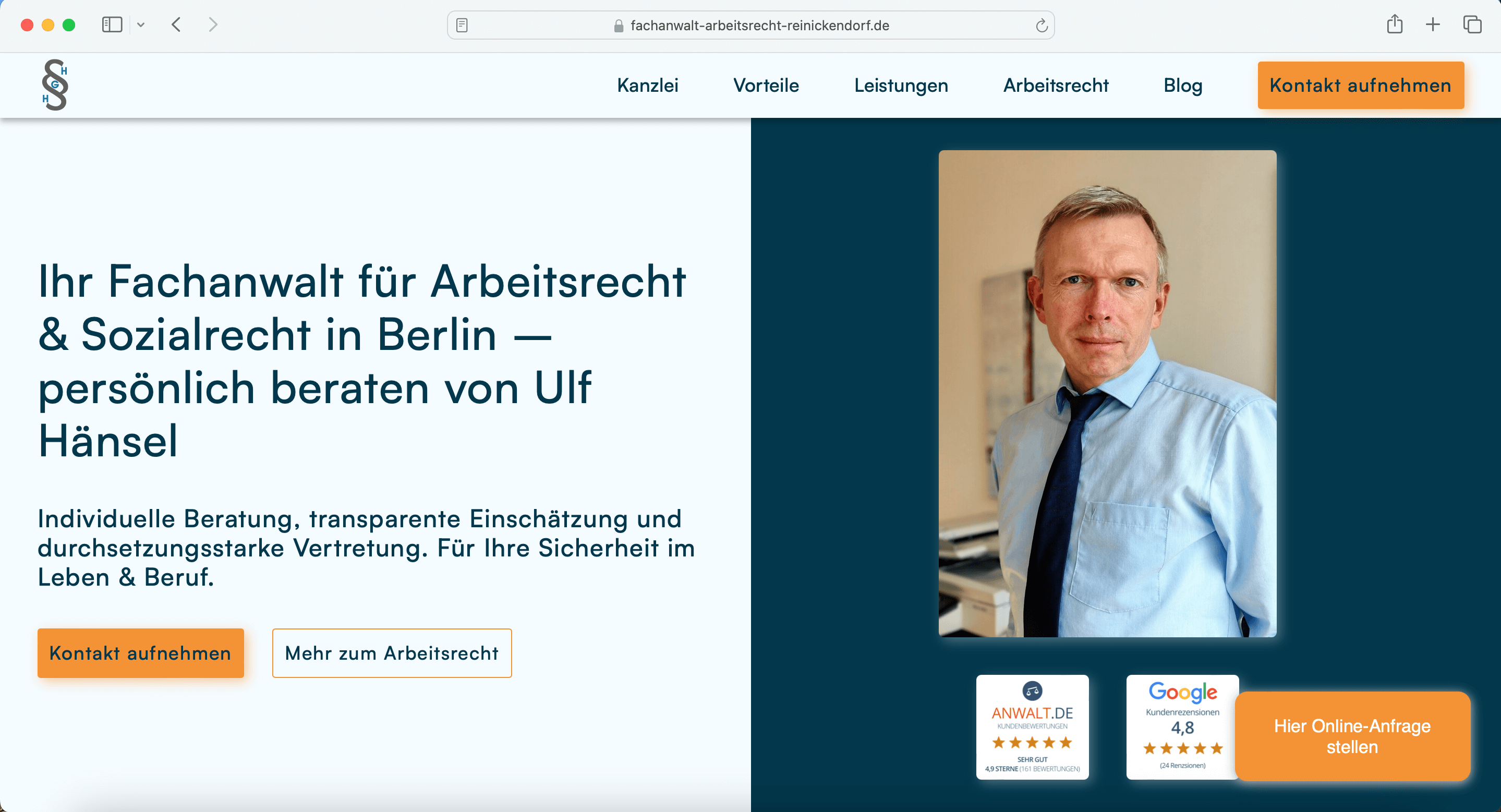 Fallstudie von Rechtsanwalt Ulf Hänsel