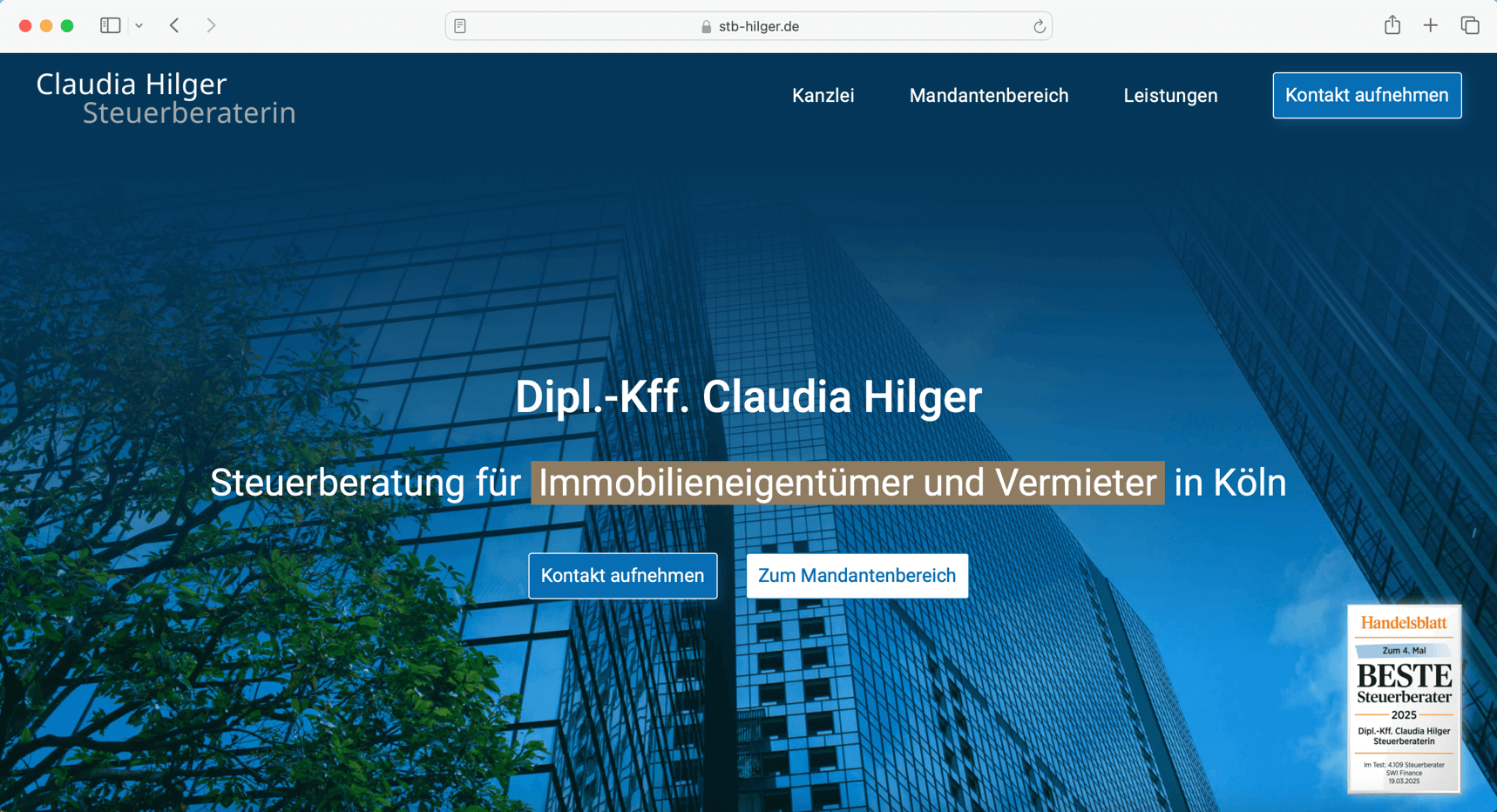 Fallstudie von Steuerberaterin Claudia Hilger