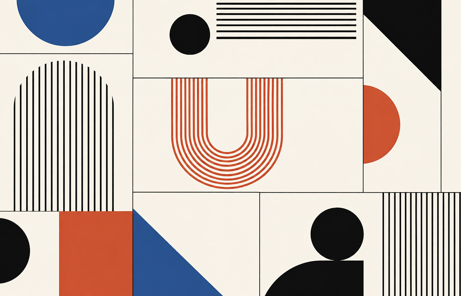 Composition graphique illustrant la fragmentation de la visibilité d’une entreprise entre différentes plateformes numériques.