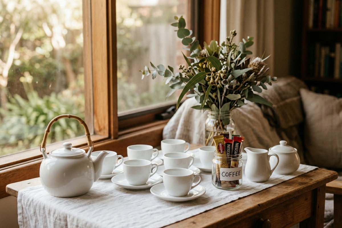 Classic tea station