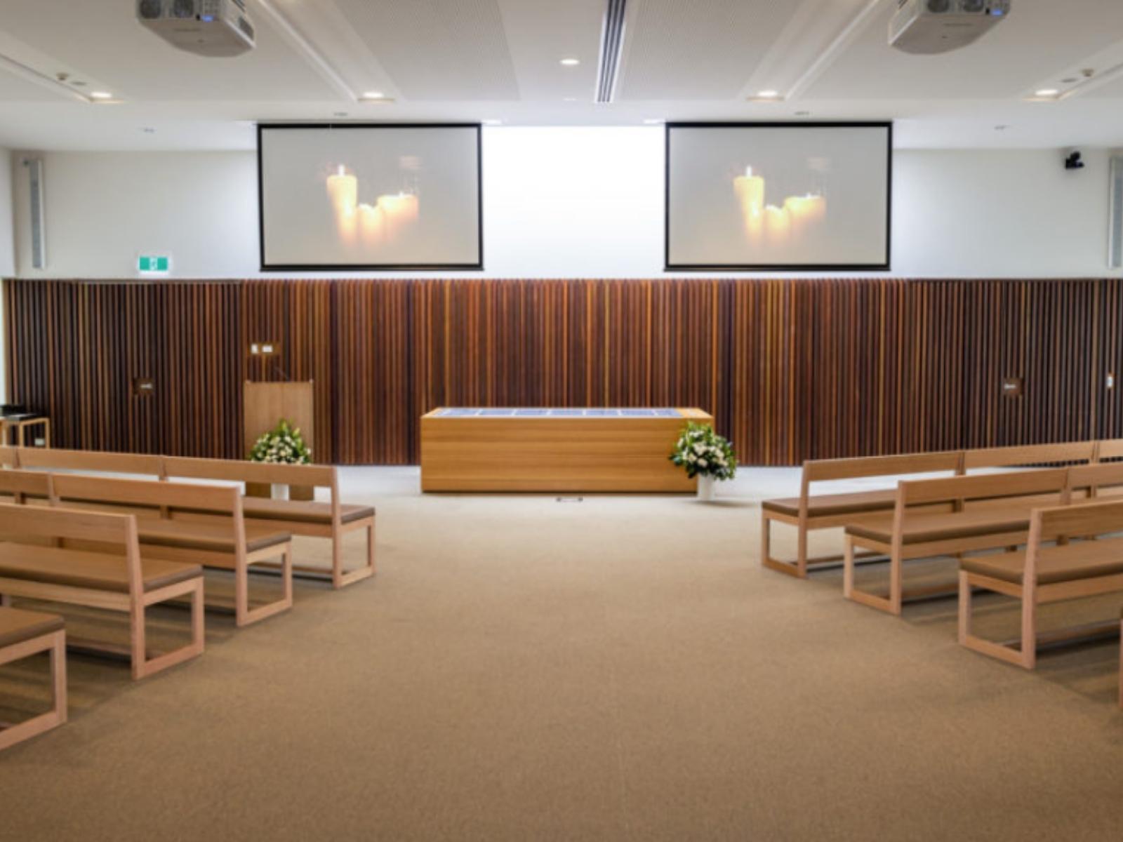 Cirrus Chapel full view inside