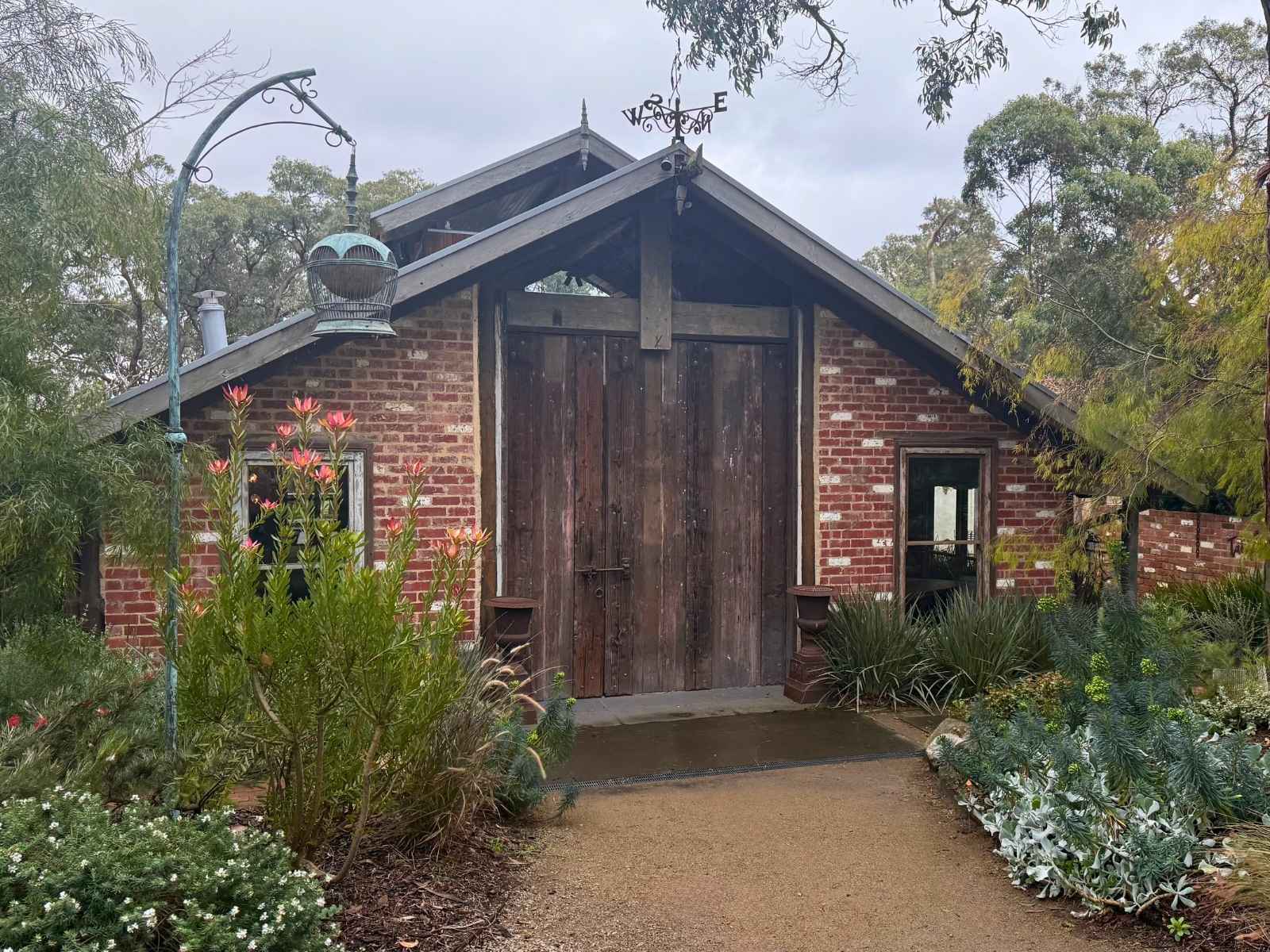 Outside of the Winery venue at Tanglewood Estate dromana. 