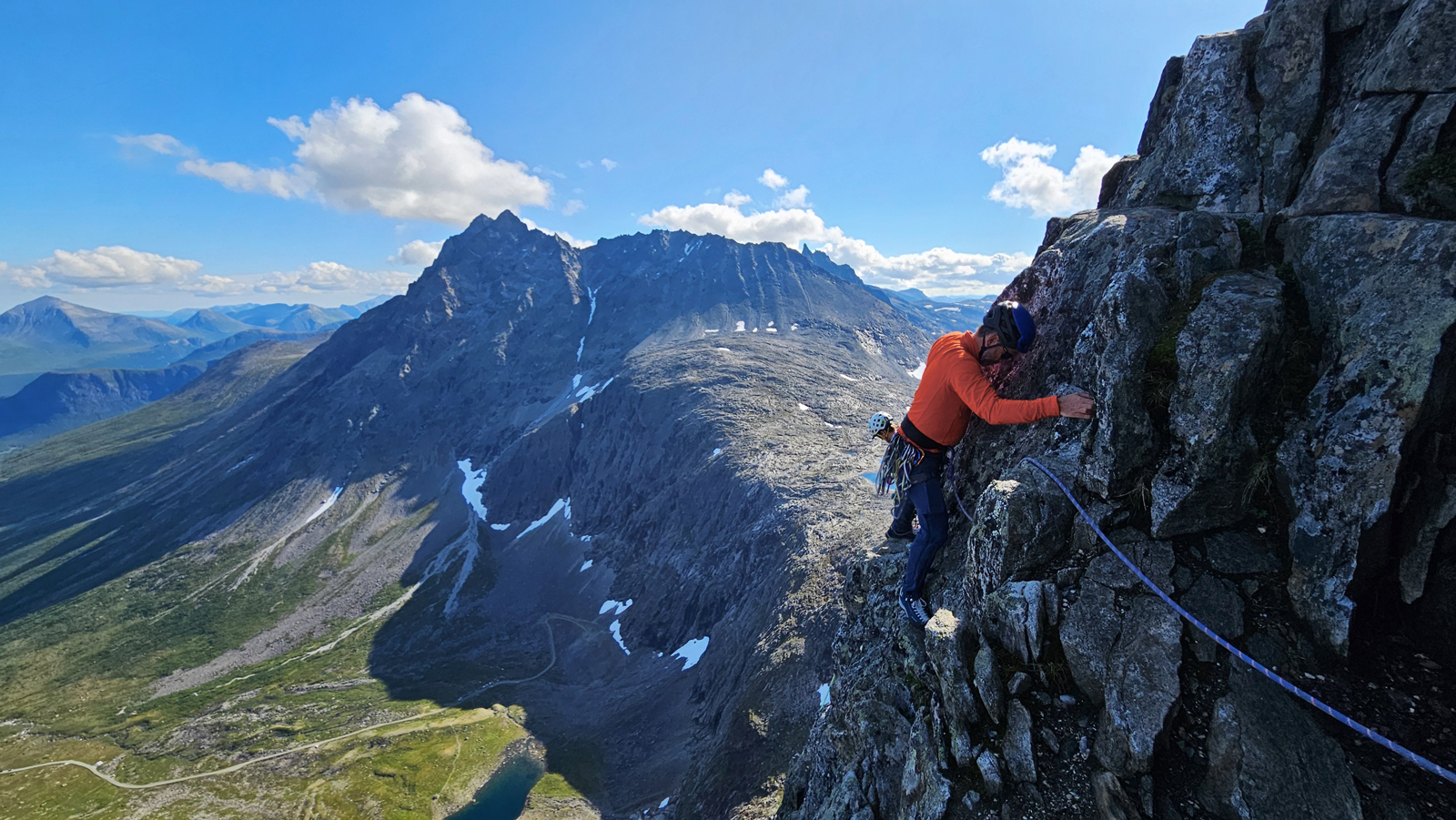 Klatring til Romsdalshorn
