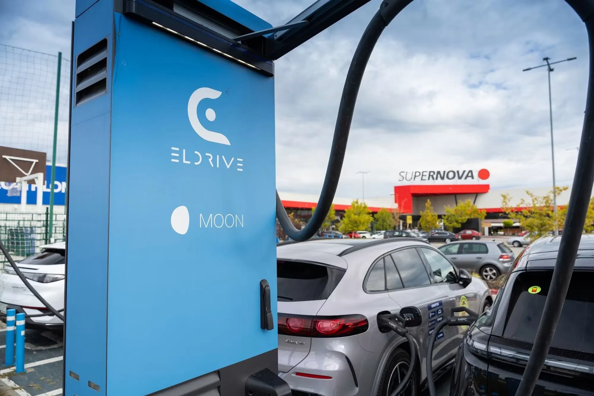 EUROCHARGE 2026 cars charging at Eldrive, SUPERNOVA Pitești, Romania