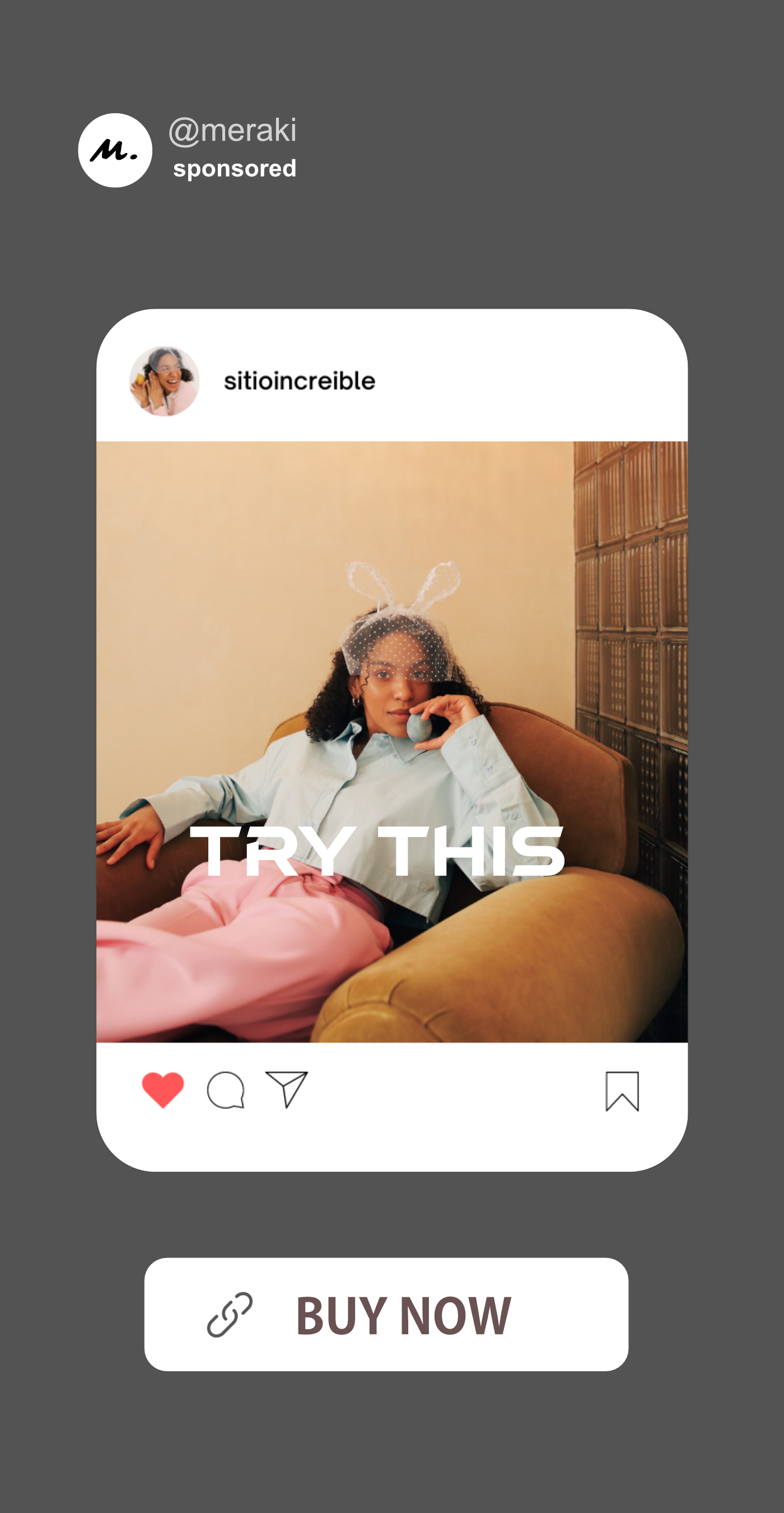 Mobile screen showing a kitchen with a virtual tour badge