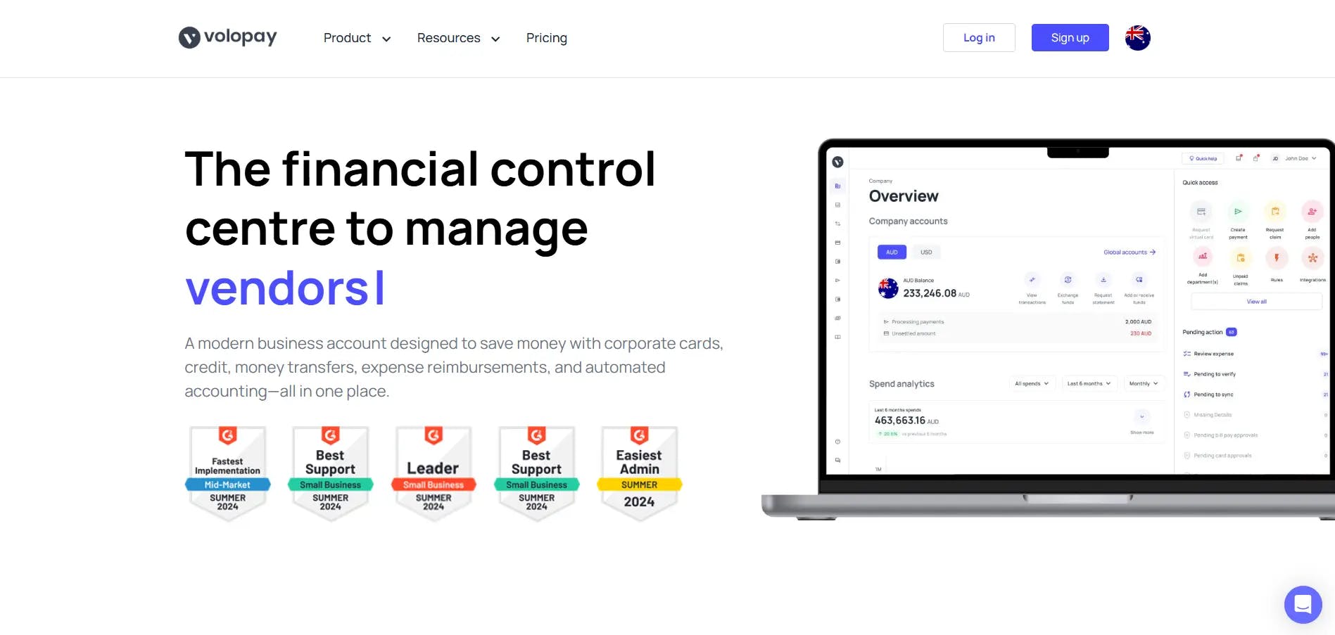 volopay homepage