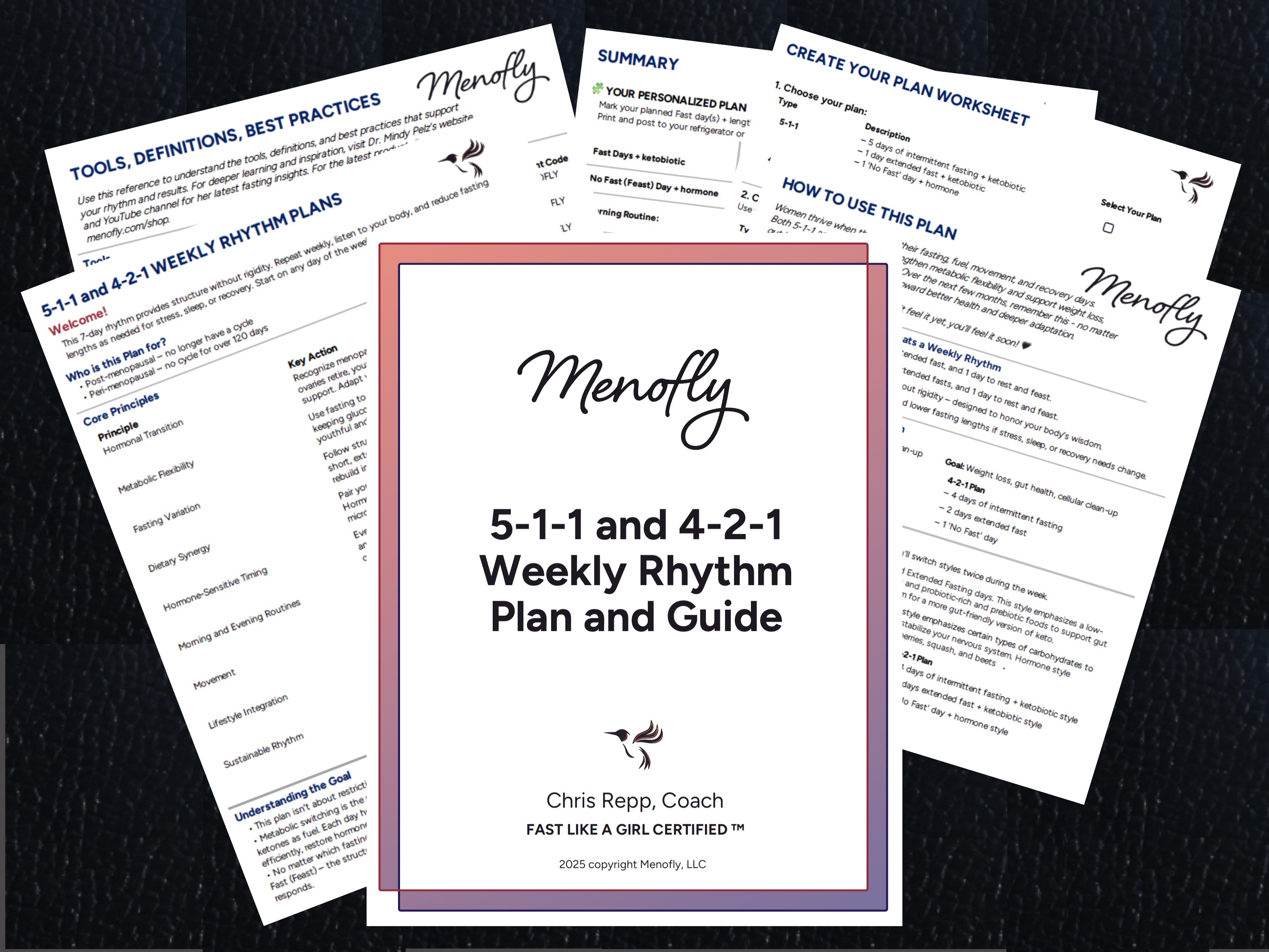 menofly 5-1-1 and 4-2-1 rhythm plan and guide