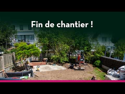 Clap de fin !🎬Les dernières finitions de ce jardin 🌿