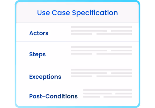 Use Case Specifications