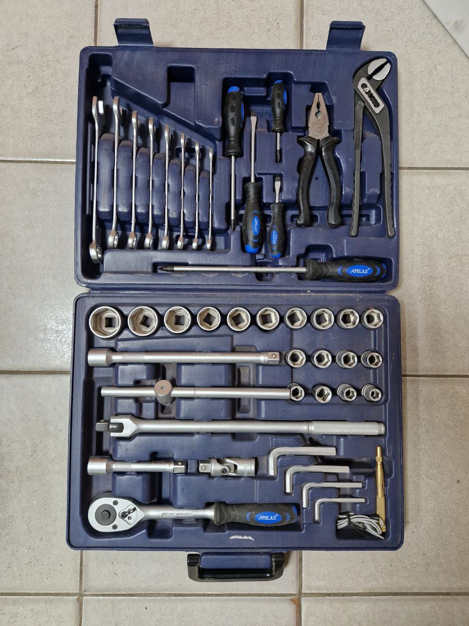 Набір інструментів Apelas 44шт