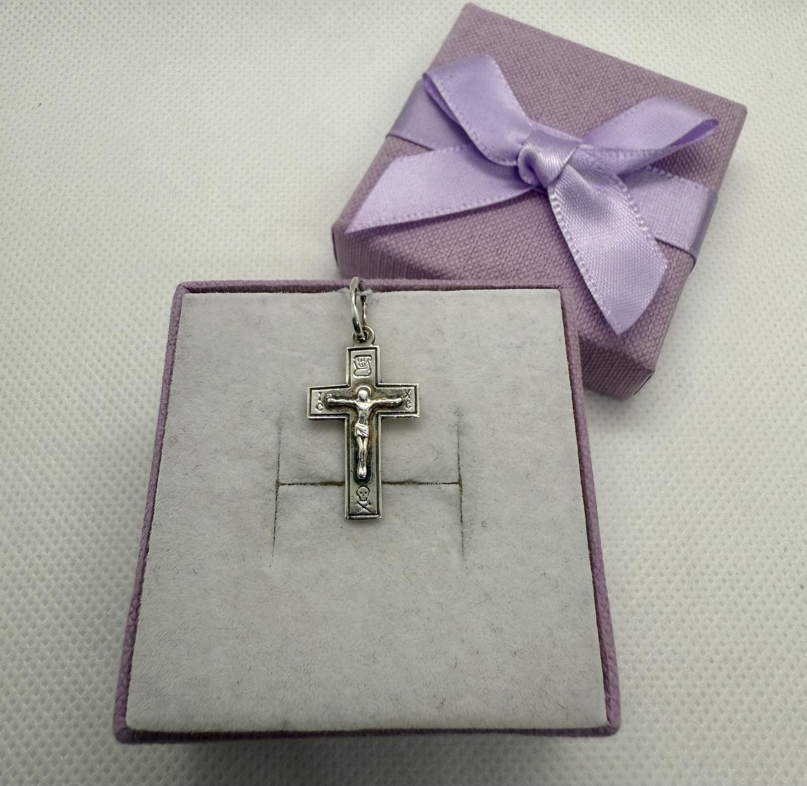 Срібний хрест 925 проба