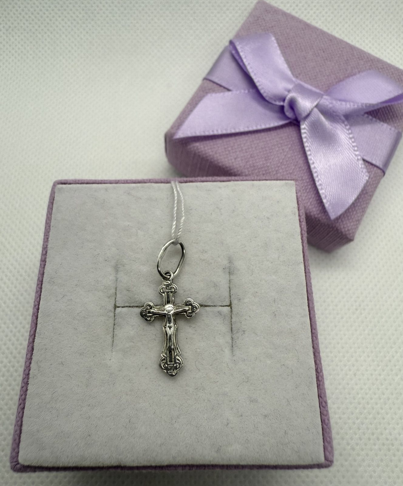 Срібний хрест 925 проба