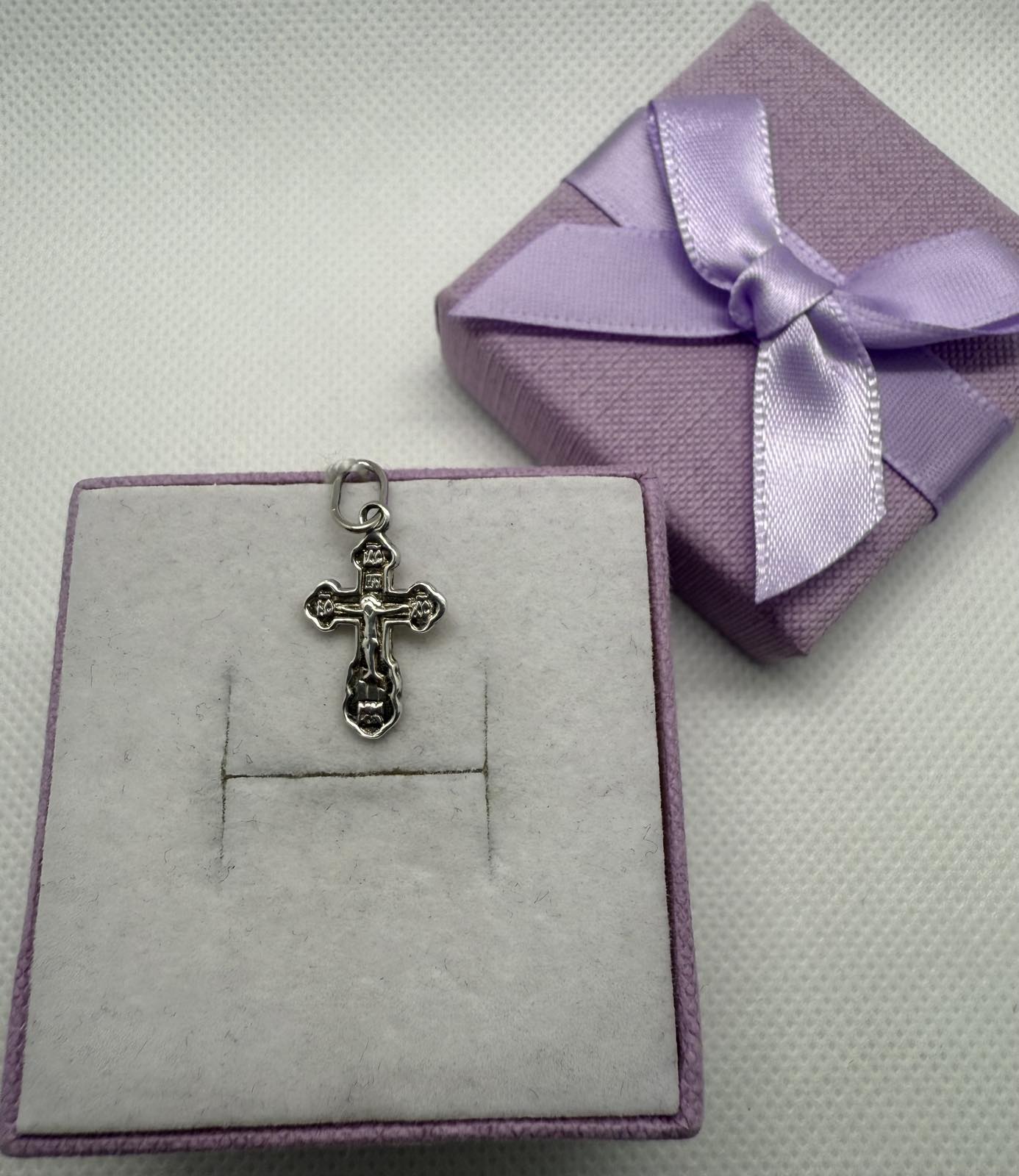 Срібний хрест 925 проба