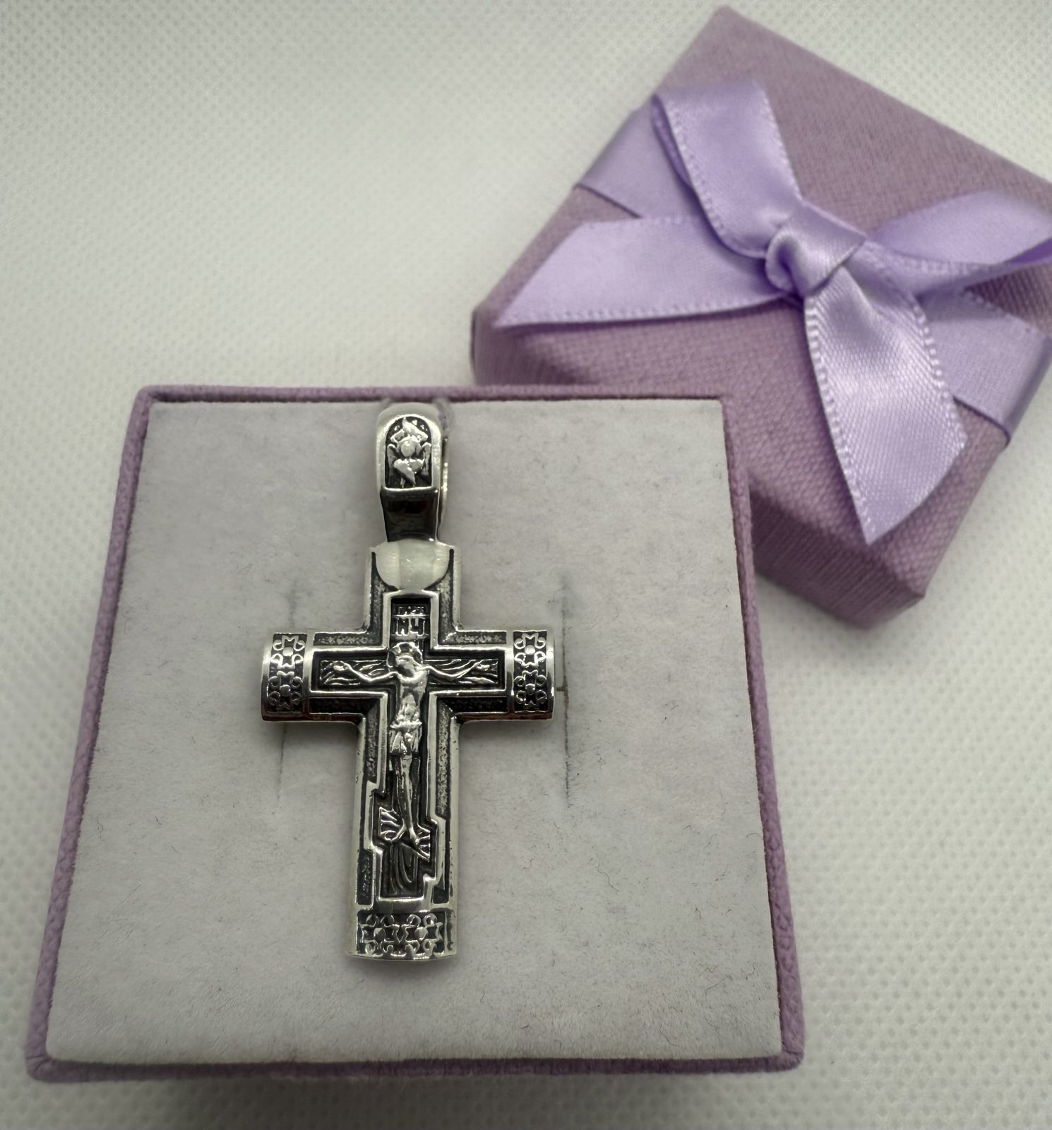 Срібний хрест 925 проба