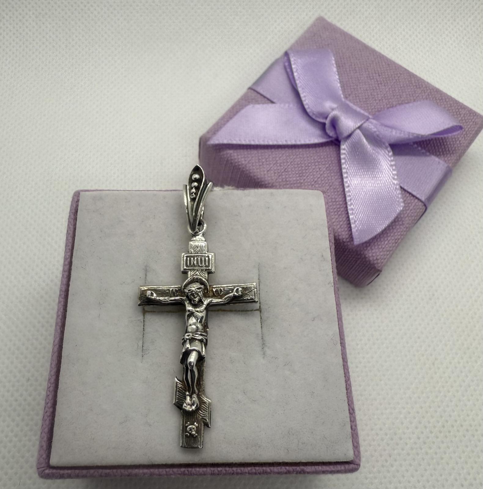 Срібний хрест 925 проба