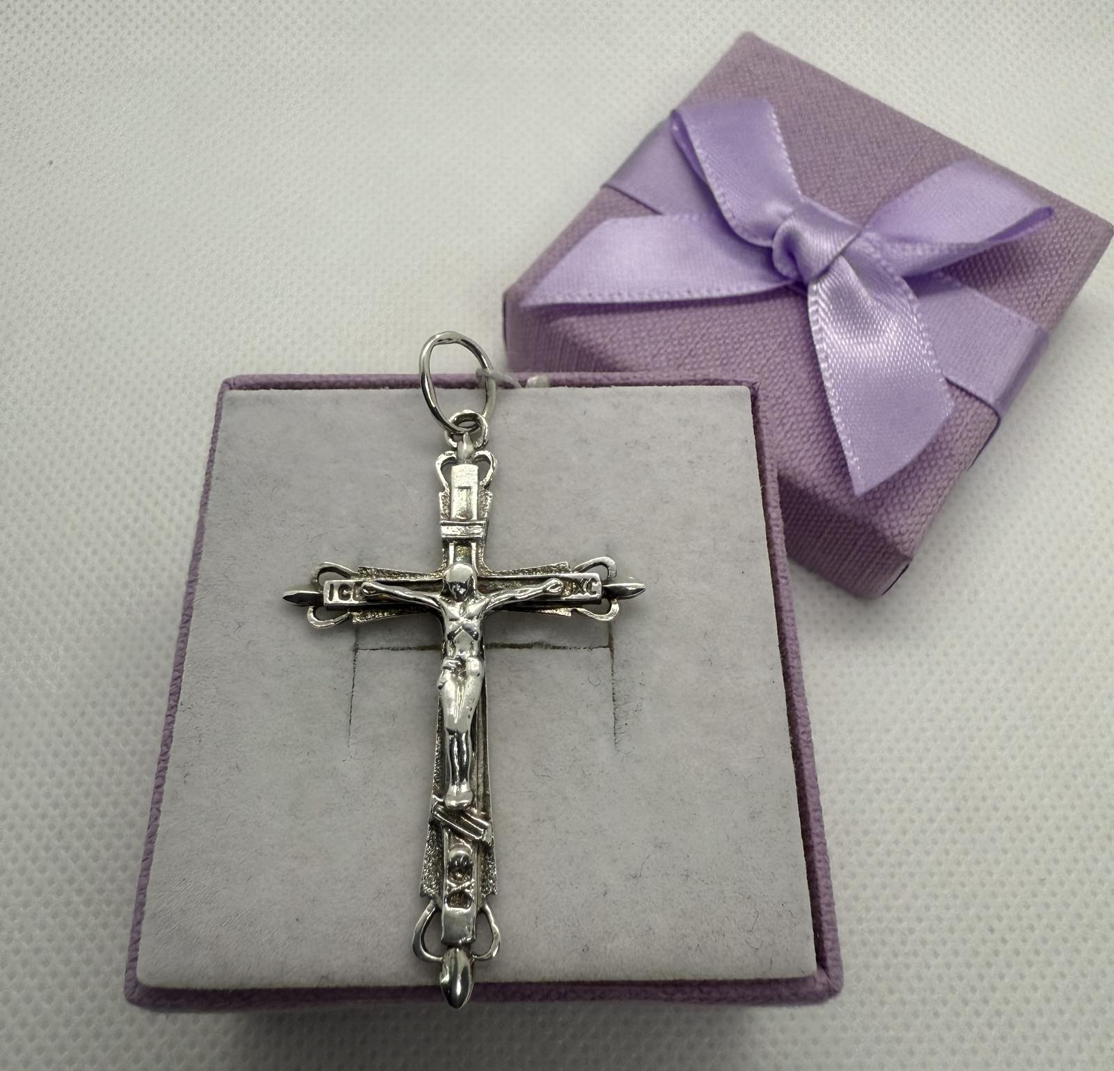 Срібний хрест 925 проба