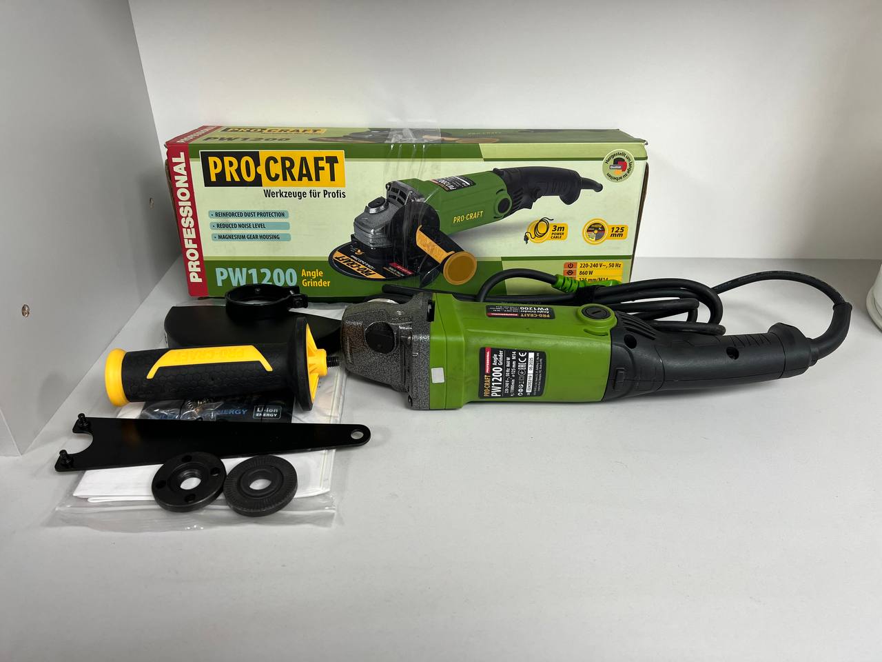 Болгарка Pro-craft PW1200