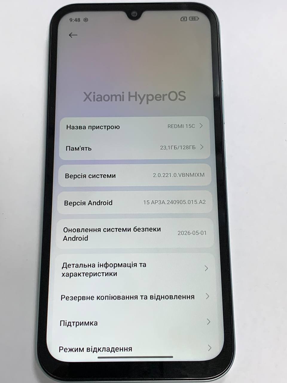 Телефон  Xiaomi Redmi 15с 4/128gb