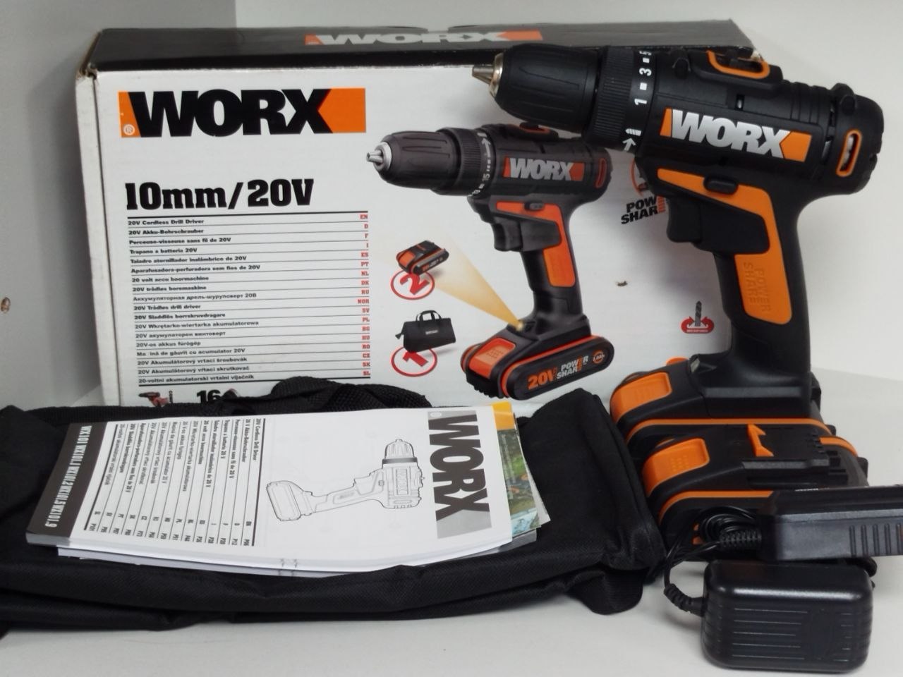Акумуляторний шуруповерт WORX WX 101