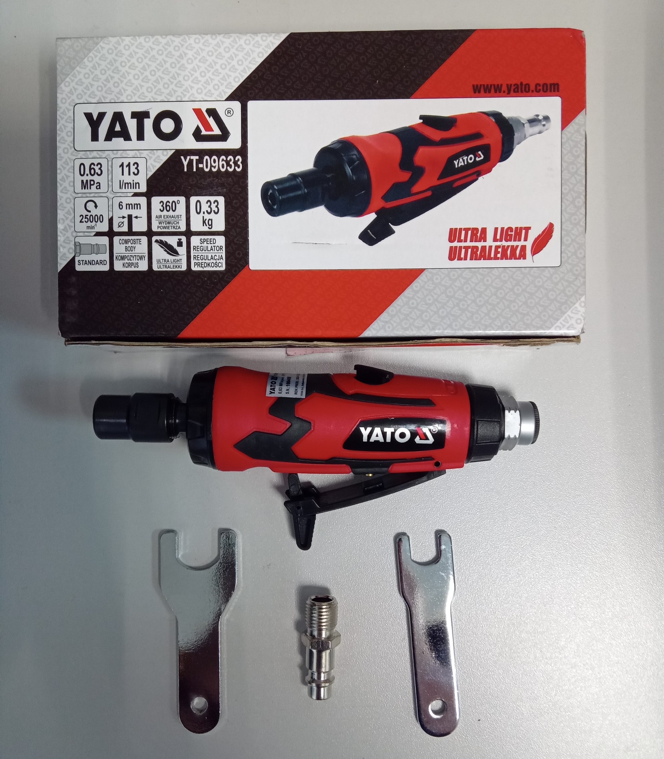 Міні шліфмашина YATO YT-09633