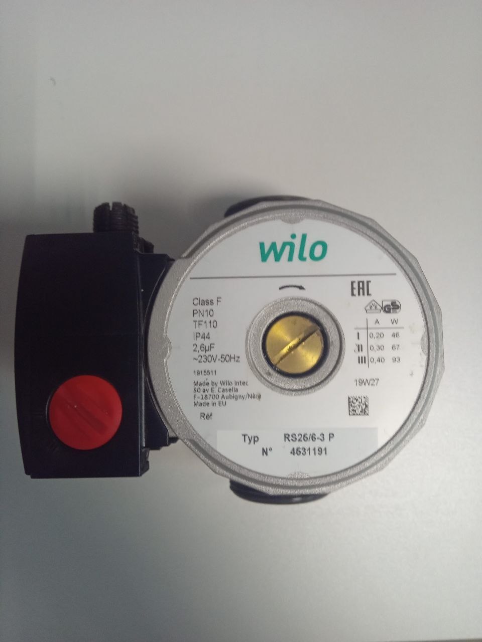 Циркуляційний насос Wilo Star RS 25/6-3 P