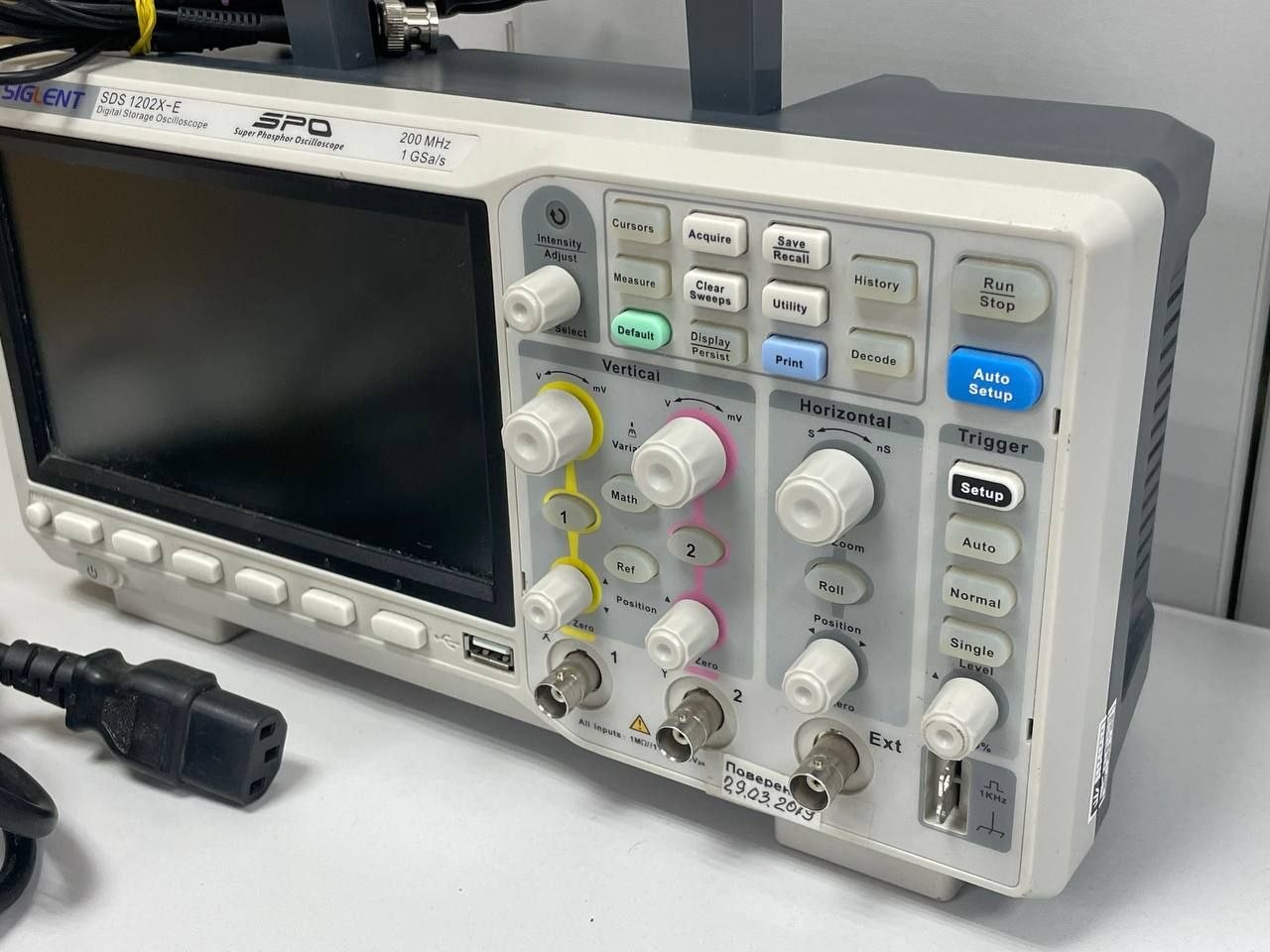 Цифровий осцилограф Siglent SDS 1202X-E