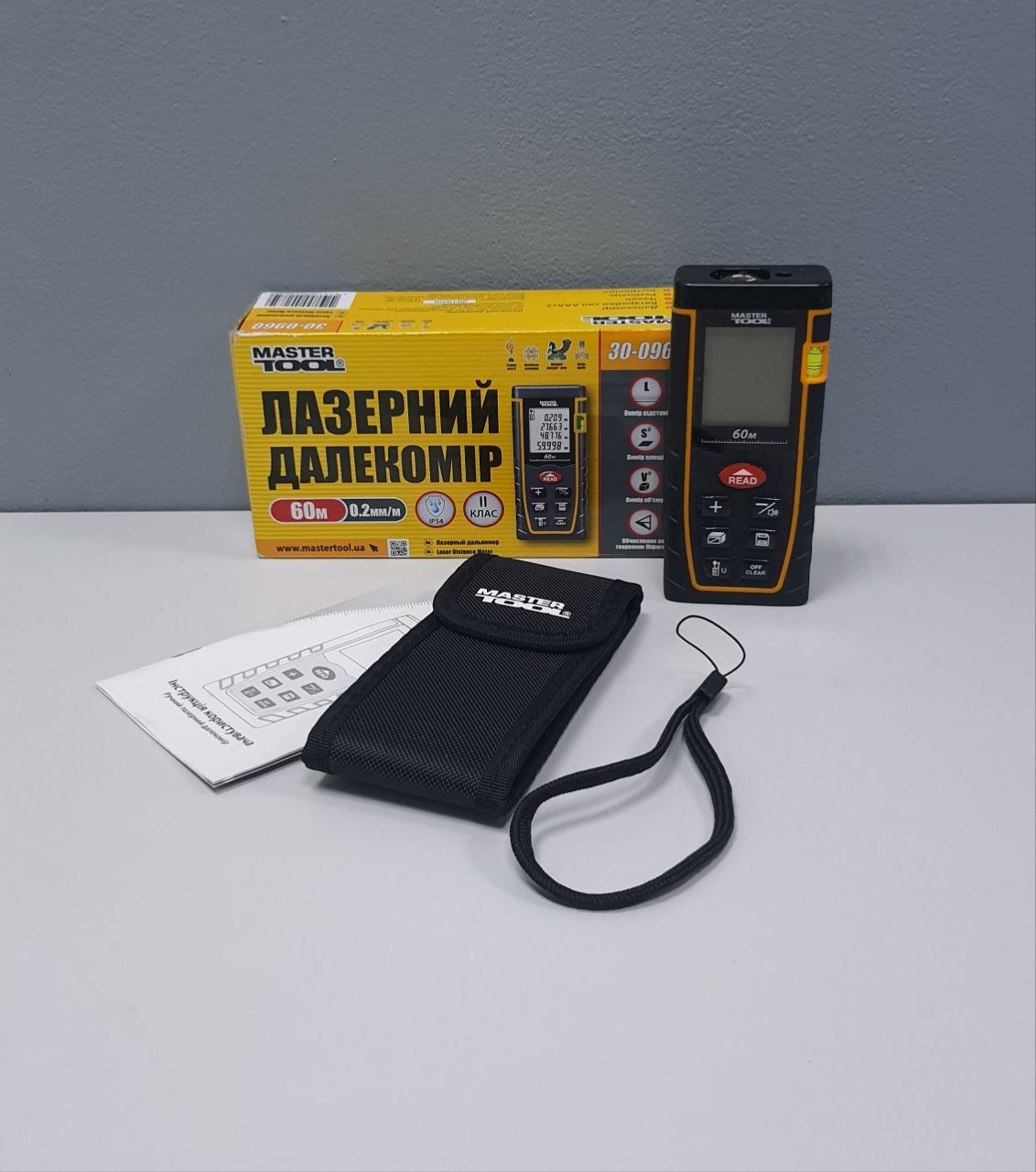 ЛАЗЕРНА РУЛЕТКА MASTER TOOL 30-0960