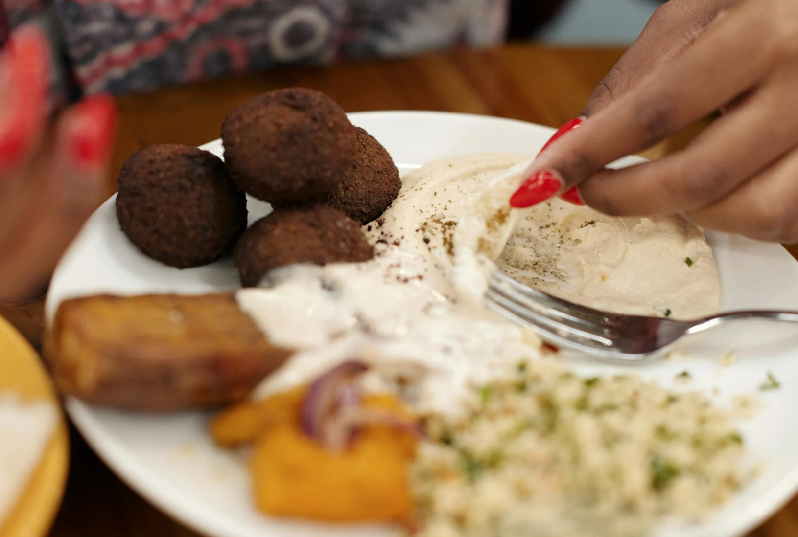Hummus appetizer