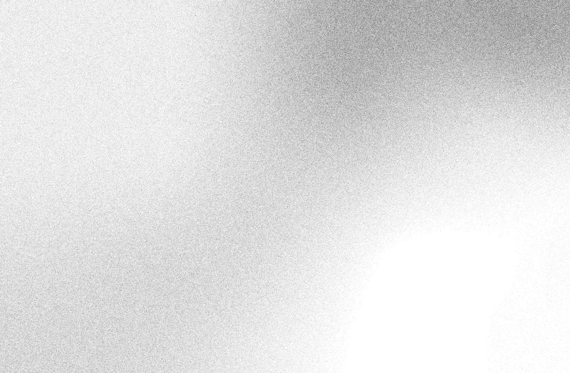 Abstract black and white textured pattern with gradient shading and noise effect.