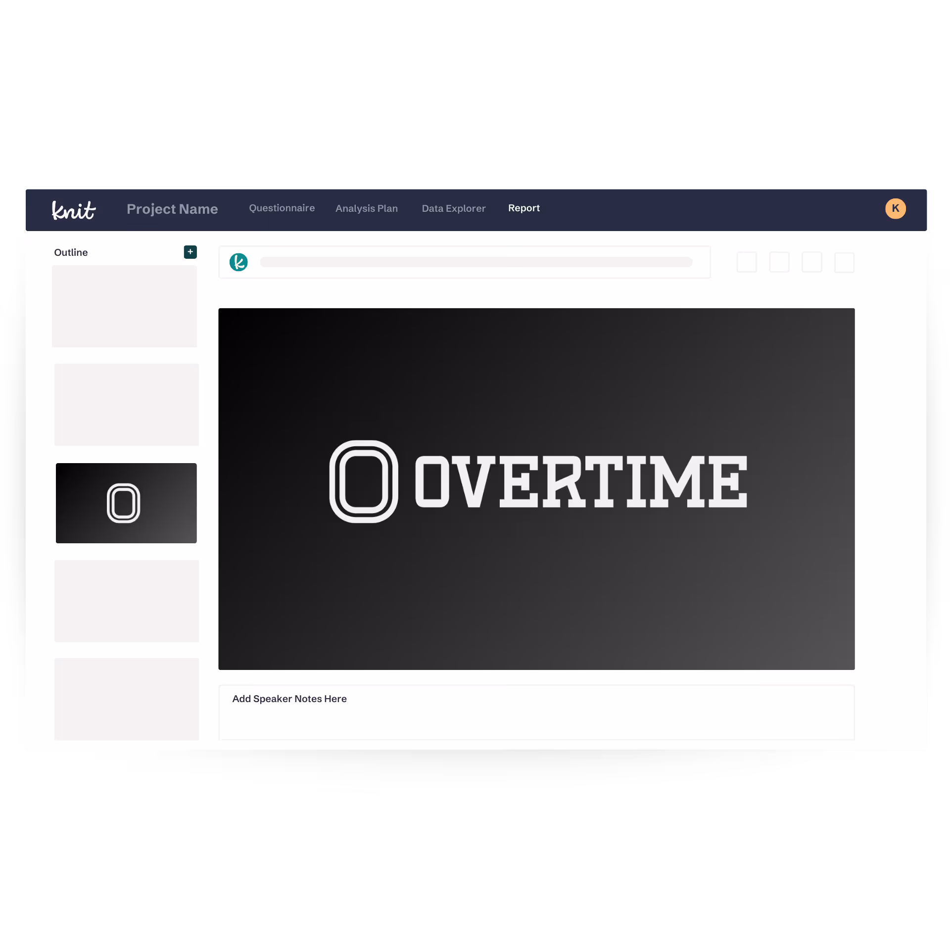 Knit Overtime Case Study Report Page
