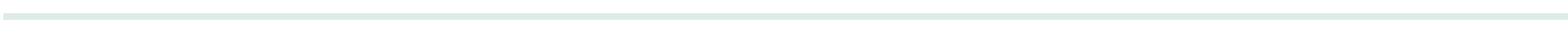 Thin horizontal mint-green line on a white background.