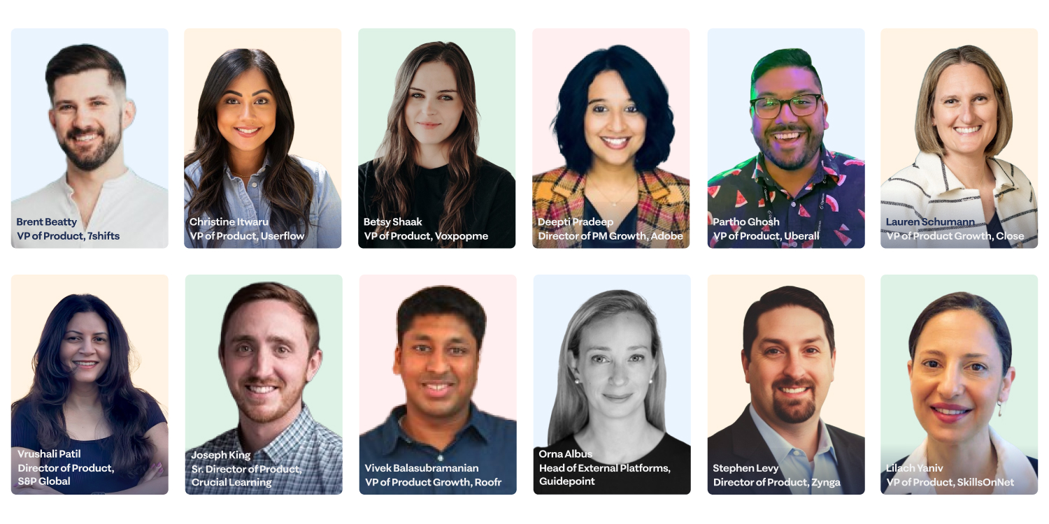 Product Leaders Lab Members