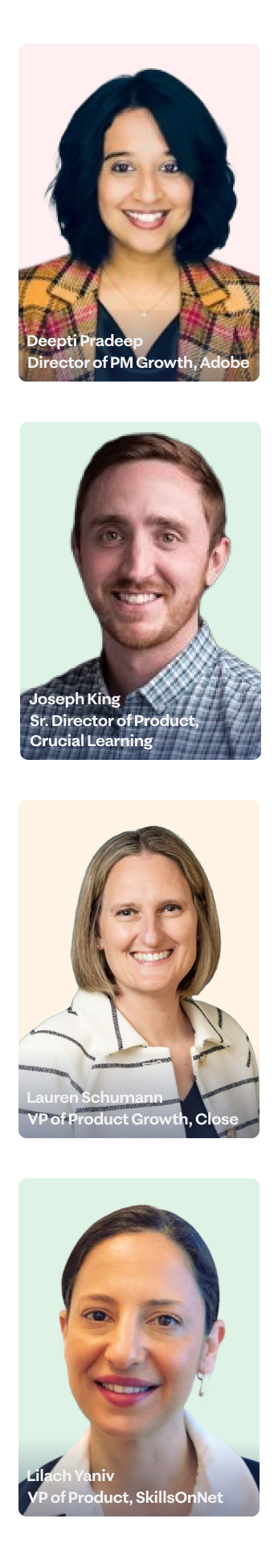 Product Leaders Lab Members