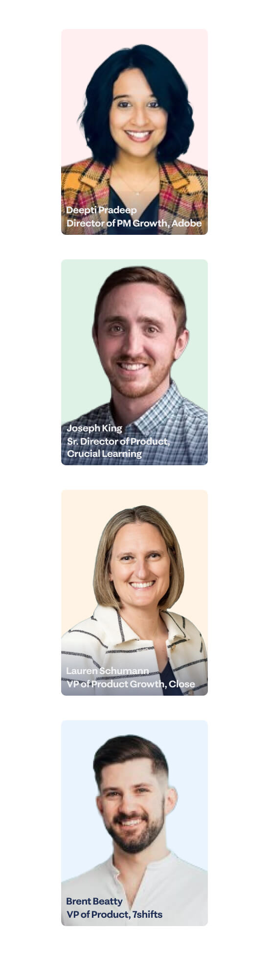 Product Leaders Lab Members