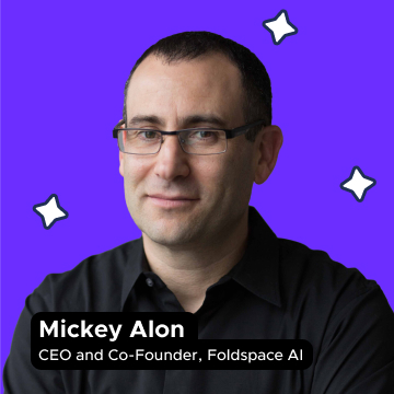 Mickey Alon, CO and Co-Founder Foldspace