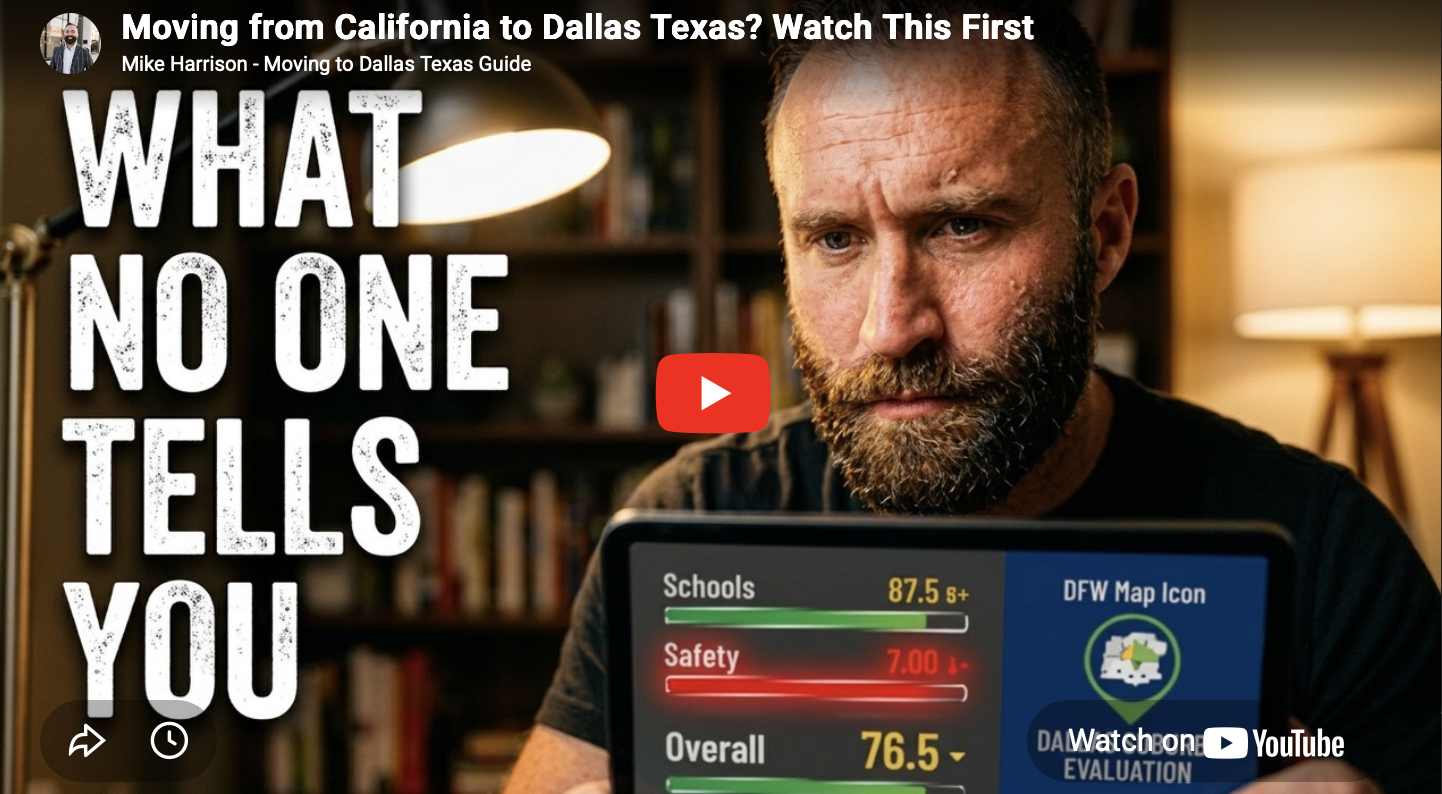 Tips for Moving from California to Dallas Texas 