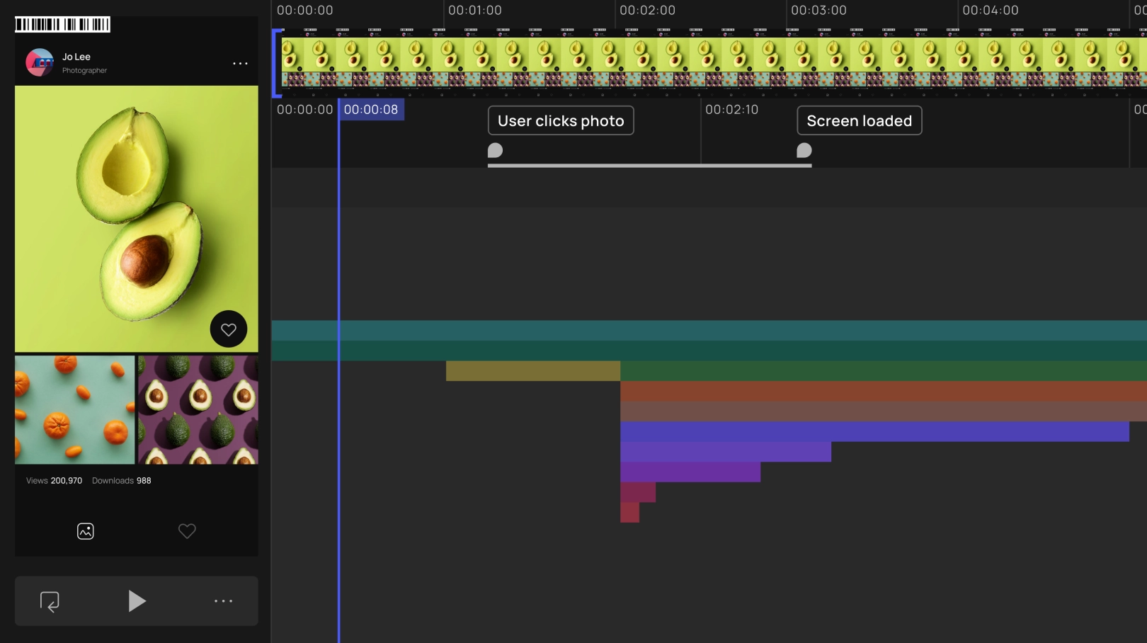 Video & Trace Synchronization illustration