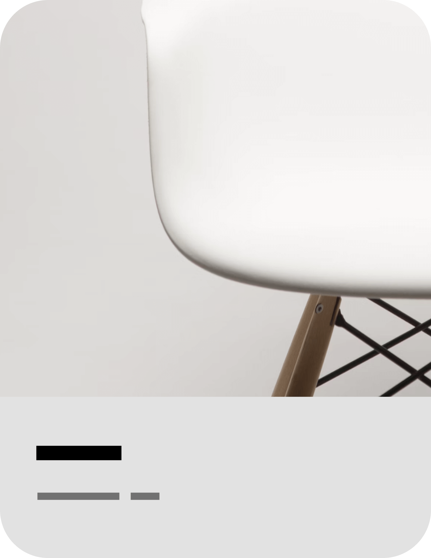 chair card