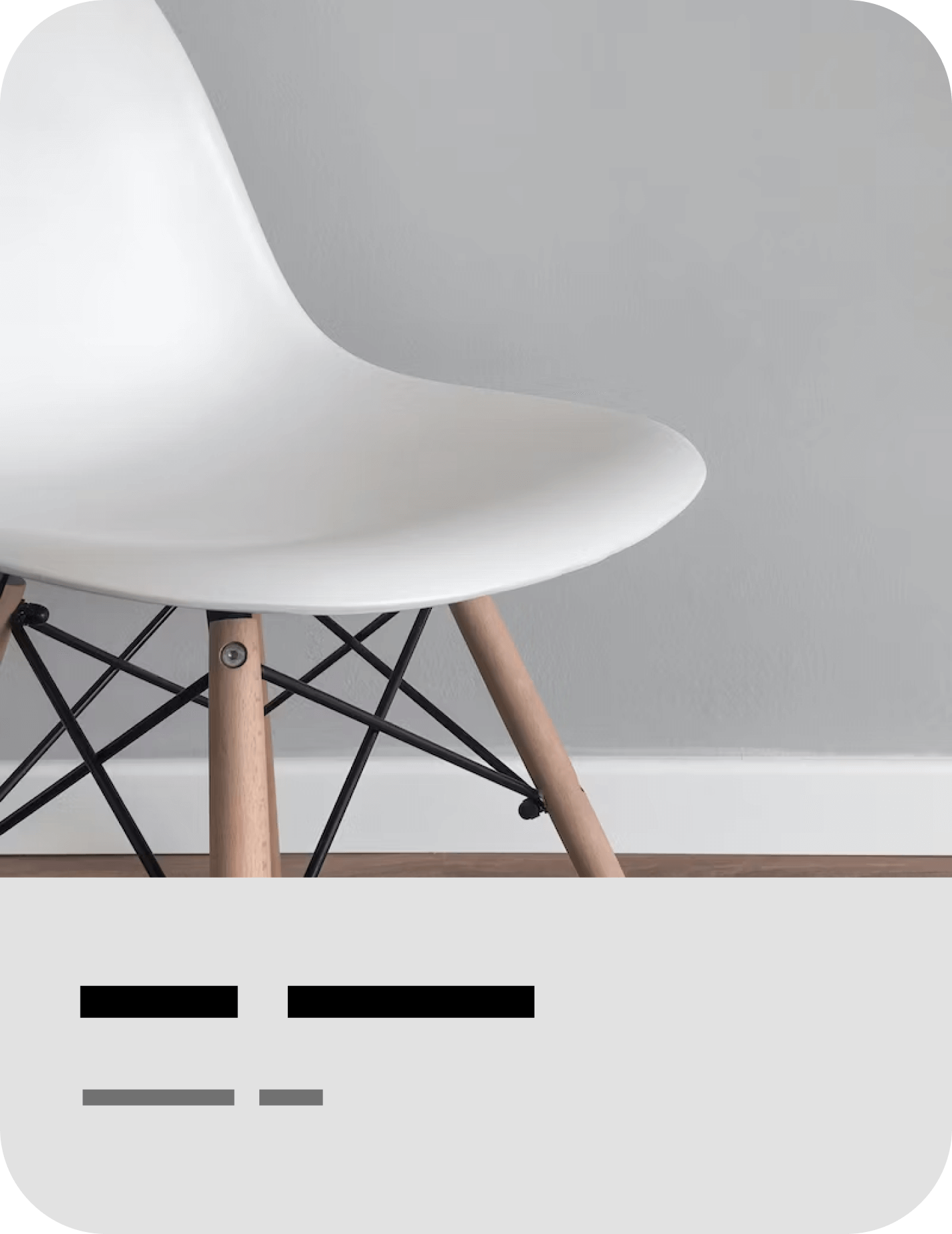 chair card