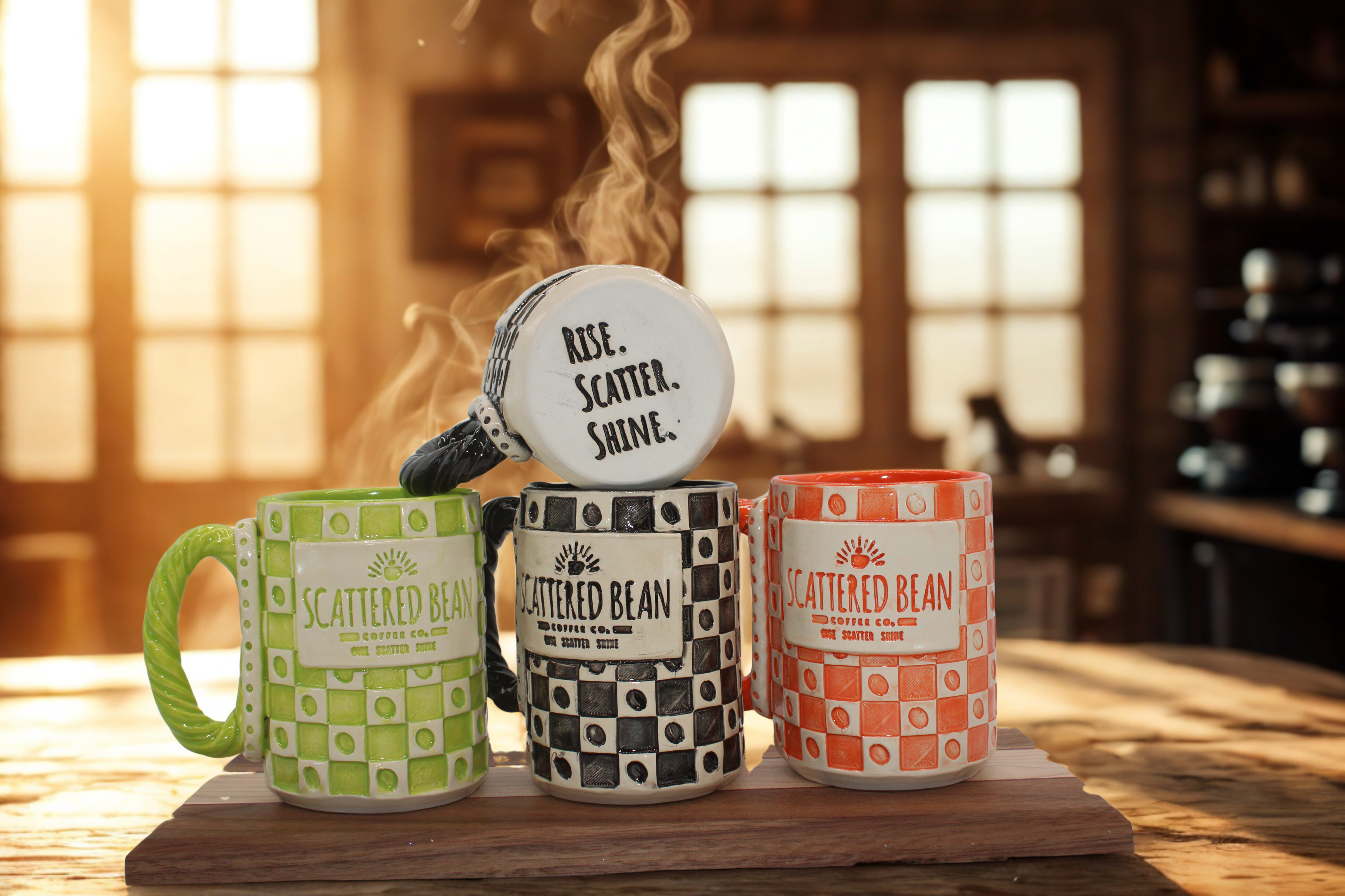 Scattered Bean Mug Mugs