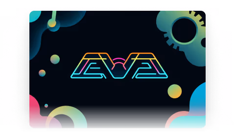 Modern branding logo generated using AI by MyNinja