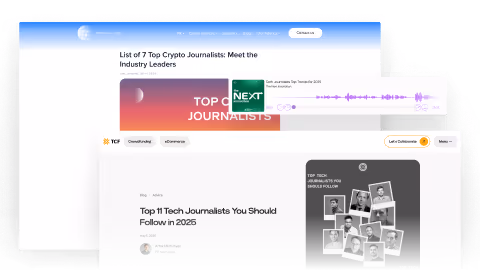 Websites used as resources to create list of reporters covering tech news