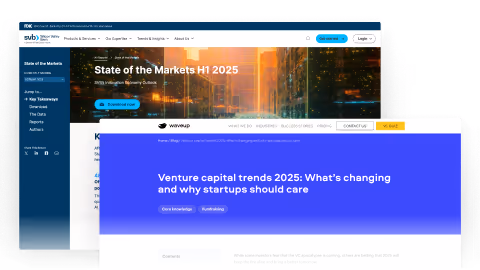Image of web resources outlining the most effective ways to raise capital